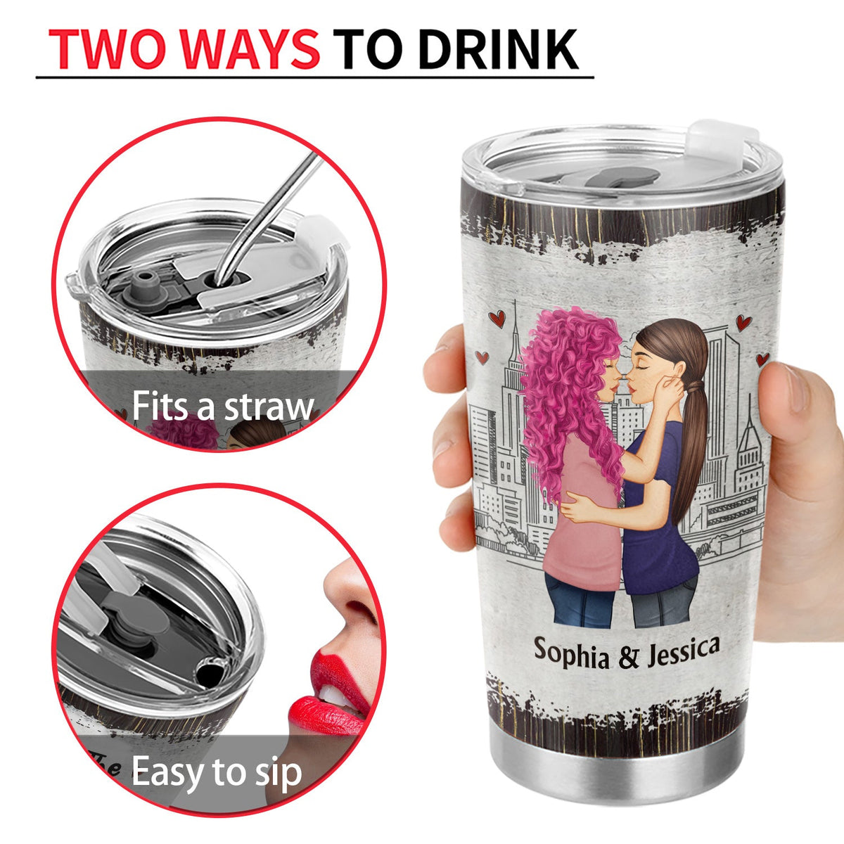 Couple You Are My Favorite By Far - Gift For Couples - Personalized Tumbler