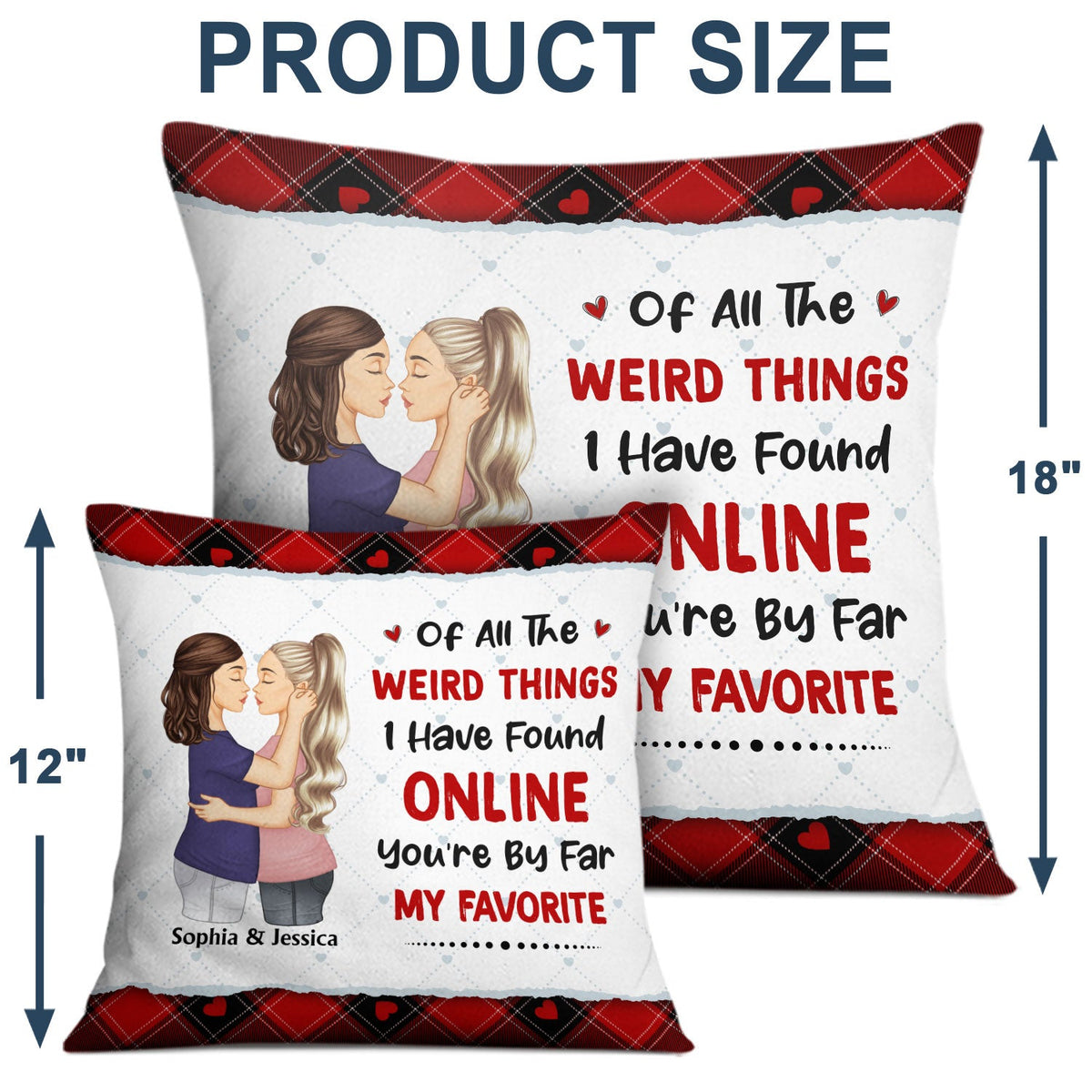 Couple You Are My Favorite By Far - Gift For Couples - Personalized Pillow