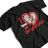 Custom Photo I Love My Mom - Gift For Mother - Personalized T Shirt