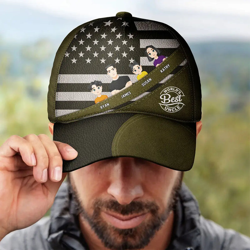 World's Best Dad - Personalized Classic Cap
