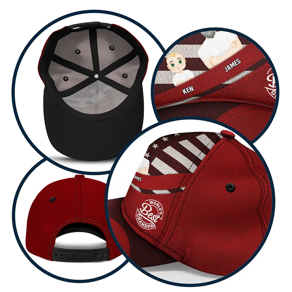 World's Best Dad - Personalized Classic Cap