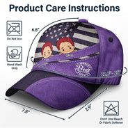 Best Dad Ever Star And Stripes - Personalized Classic Cap