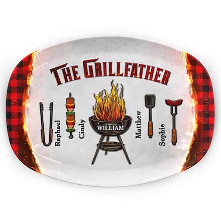 The Grillfather - Personalized Plate