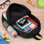 Adorable,Back To School,Gift For Kids,Vector - Kid Affirmation I Am Brave Kind Unique - Personalized Kids Backpack