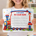 Adorable,Back To School,Gift For Kids,Custom Text - Kid Vehicle - Personalized Acrylic Tracing Board
