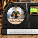 Gift For Men,Gift For Father,Gift For Boyfriend,Gift For Couples,Gift For Husband,Gift For Grandpa,Custom Photo,Non-Eng,Photo,Adorable - Custom Photo Best Daddy Grandpa Ever With Kids' Names - Personalized Laser Level Tool