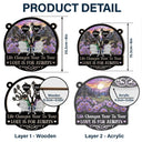 Gift For Couples,Gift For Husband,Gift For Wife,Gift For Boyfriend,Gift For Girlfriend,Love - Life Changes Year To Year - Personalized Window Hanging Suncatcher Ornament