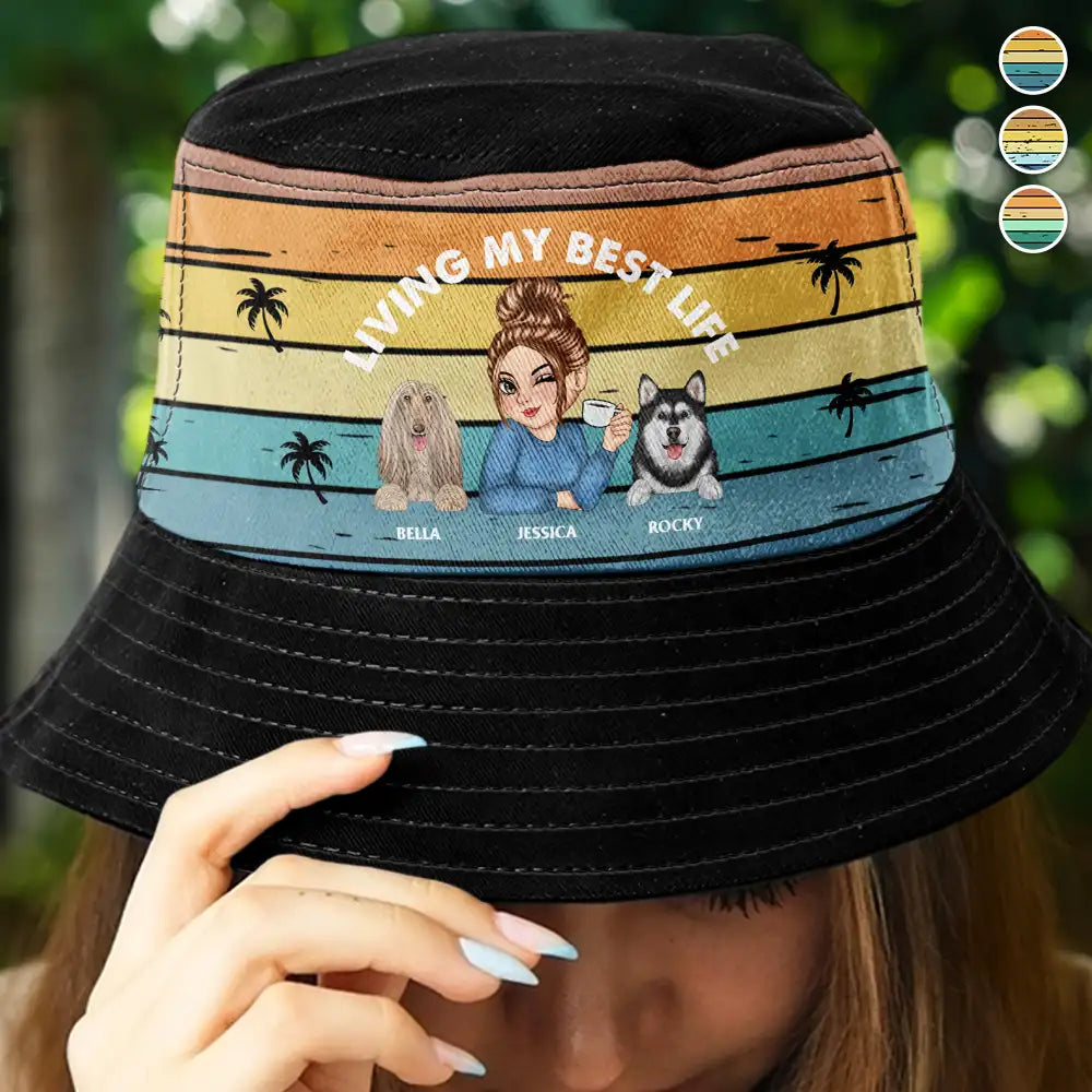 Living My Best Life - Personalized Bucket Hat