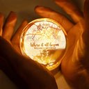 Gift For Couples,Gift For Husband,Gift For Wife,Gift For Boyfriend,Gift For Girlfriend,Love - Custom Photo Location Map Where It All Began - Personalized Crystal Globe Lamp