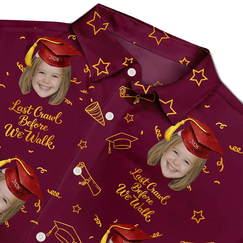 Happy,Graduation,Funny,Family,Gift For Boyfriend,Gift For Girlfriend,Gift For Women,Gift For Men,Gift For Mother,Gift For Father,Gift For Grandpa,Gift For Grandma - Look Who Graduation - Personalized Hawaiian Shirt