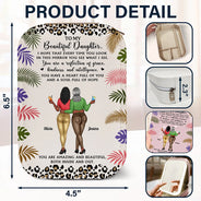 Gift For Daughter - I Hope That Every Time You Look - Personalized Makeup Box With LED Mirror