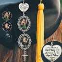 Christian,Happy,Gift For Women,Gift For Men,Gift For Daughter,Gift For Son,Graduation - Custom Photo For I Know The Plans I Have For You - Personalized Graduation Tassel Charm
