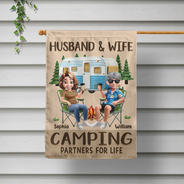 Making Memories One Campsite At A Time - Personalized Flag