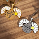 Gift For Wife, Gift For Couples, Gift For Women, Love - A Little Reminder I Love You Now And Always - Personalized Engraved Hidden Message Necklace