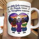 Gift For Mother, Mom - Daughters (Adult), Happy - Mother & Daughter My Daughter Forever - Personalized Mug