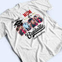 Graduation,Gift For Yourself - Custom Photo Proud Mom Dad Of A Graduation - Personalized T Shirt