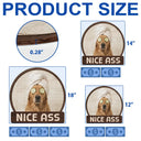 Art Design,Humorous,Pet Lovers,Photo - Funny Bathroom Pet - Custom Photo Funny Bathroom Pet A Dog Will Be With You Shortly - Personalized Custom Shaped Wood Sign