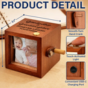 Love,Gift For Mother,Daughters (Adult),Daughters (Young),Children,Mom,Sons,Gift For Grandma - Custom Photo Mother & Daughter Forever Linked Together - Personalized Flipbook Frame Animation Machine