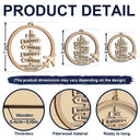 Travel Couple Goal, Destination Of All Year - Personalized Custom Shaped Wooden Ornament