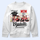 Graduation,Gift For Yourself - Custom Photo Proud Mom Dad Of A Graduation - Personalized T Shirt