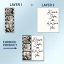 Gift For Couples,Gift For Wife,Gift For Girlfriend,Gift For Husband,Love - Custom Photo Drive Safe I Love You Couples Film Roll - Personalized Custom Shaped Acrylic Car Visor Clip