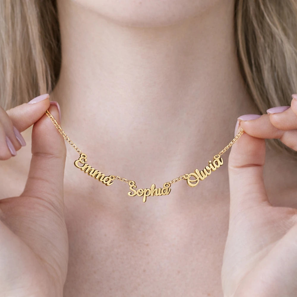 Perfect Jewelry Gift for Lover Besties Mom - Personalized Letter Necklace