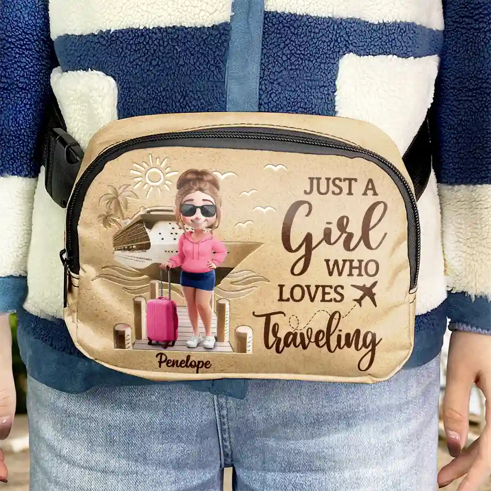 All My Travel Crap - Personalized Crossbody Belt Bag