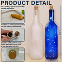 Gift For Bestie - A True Friendship Is A Journey Without An End - Personalized Bottle Light