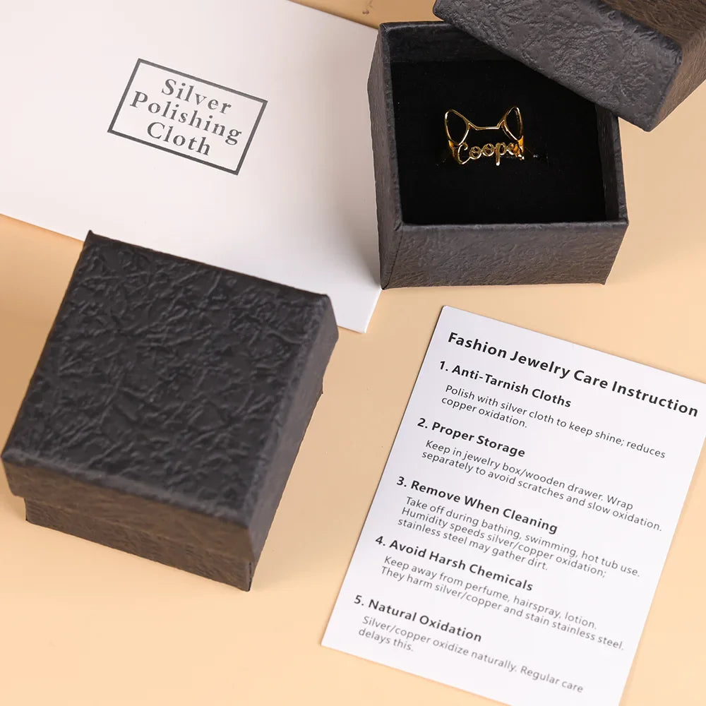 Gift For Yourself,Gift For Women,Gift For Mother,Gift For Grandma,Love - Beautiful Ring For Mom And Grandma - Personalized Custom Shaped Ring