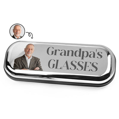 Chrome Glasses Case Box