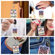 We're Yours No Returns Song QR Code - Personalized Acrylic Keychain