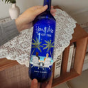 Gift For Couples,Gift For Husband,Gift For Wife,Gift For Boyfriend,Gift For Girlfriend - Beach Till Our Last Breath - Personalized Bottle Light