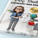Gift For Yourself,Gift For Women,Gift For Men,Teacher,Gifts For Colleagues,Non-Eng,Photo - Toybox Figure,Playful - Custom Photo Toybox Figure Teacher Limited Edition - Personalized Custom Shaped Acrylic Plaque