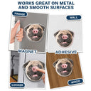 Custom Photo,Art Design,Pet Lovers,Humorous,Photo - Squishy Dog Nose - Custom Photo Funny Dog Nose - Personalized Squishy Acrylic Fridge Magnet