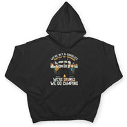 Night Camping We're Drunks - Gift For Bestie - Personalized Custom T Shirt
