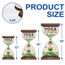 Yoga In Progress - Gift For Yoga Lovers - Personalized Custom Shaped Wood Sign