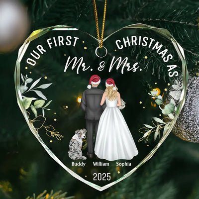 Couple's First Christmas Ornament