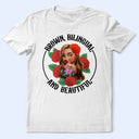 Gift For Bestie,Gift For Sisters,Gift For Yourself,Gift For Women,Happy,Hispanic - Brown Bilingual Beautiful Hispanic Month Mexican Latina - Personalized T Shirt