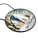 Love,Anniversary,Wedding Anniversary,Gift For Couples,Engaged,Married  - The Date We Became Mr & Mrs Wedding Couple - Personalized Stained Glass Window Hanging Suncatcher