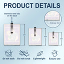 Gift For Couples,Gift For Wife,Gift For Girlfriend,Love,Gift For Women,Gift For Husband,Gift For Boyfriend - Drive Safe I Love You Vintage Animate Couple - Personalized Custom Shaped Acrylic Car Visor Clip