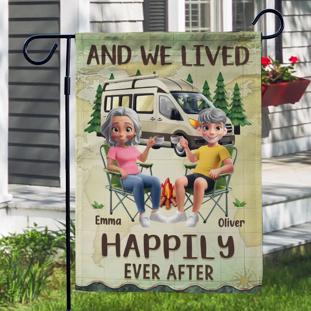 Making Memories One Campsite At A Time - Personalized Flag
