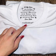 Christian,Gift For Husband,Gift For Boyfriend,Gift For Yourself,Gift For Men,Gift For Grandpa,Gift For Father,Gift For Son,Gift For Brothers,Non-Eng,Devoted - May The Lord Bless You - Personalized T Shirt