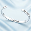 Gift For Yourself,Gift For Women,Gift For Men - Medical ID Health Condition - Personalized Bangle Bracelet Cuff