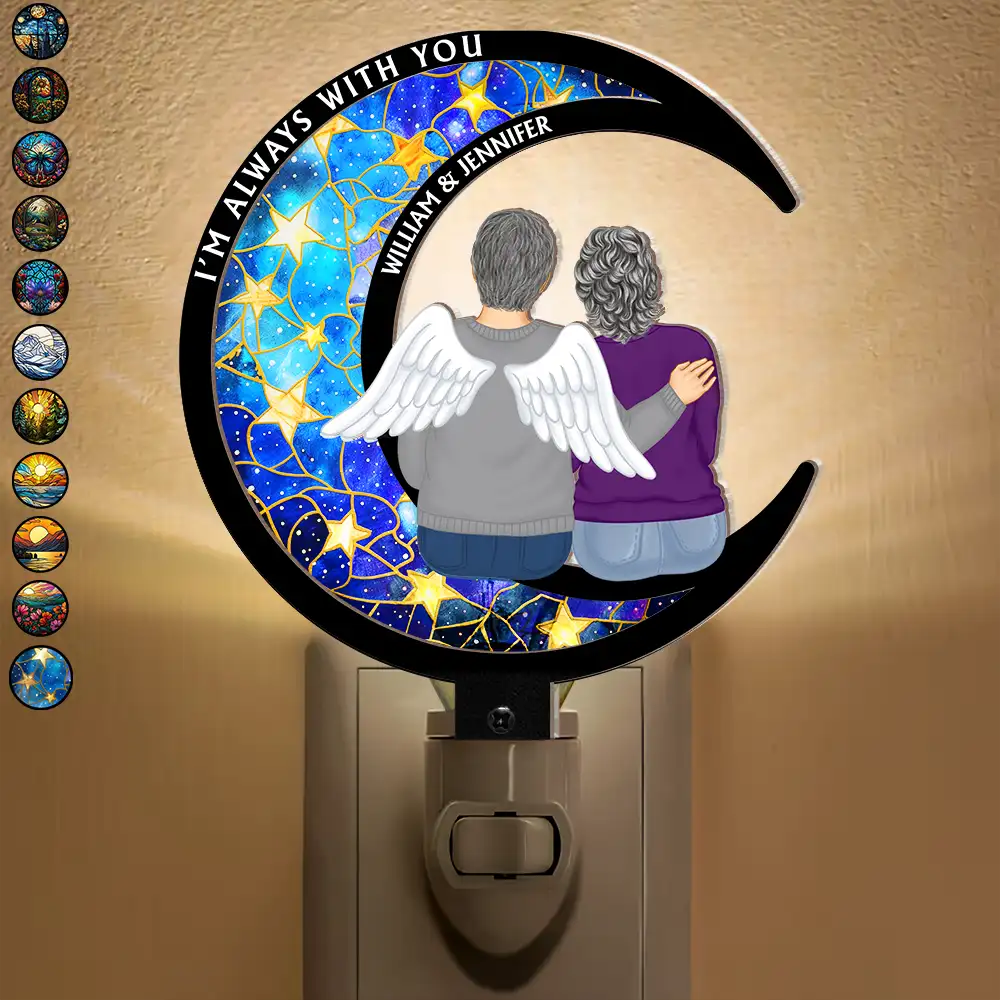 Memorial Always With You - Personalized Plug-in Night Light