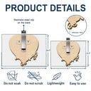 Memorial,Family,Gift For Men,Gift For Women,Sad,Top Market - Memorial Your Wings Were Ready Diamond 3D Effect - Personalized Custom Shaped Car Visor Clip