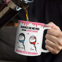 Gift For Mother,Gift For Women,Funny,French,French,Top Market,Non-Eng,Icon - Merci De Ne Pas Avoir Avalé - Impression Effet 3D Gonflé - Tasse Personnalisée
