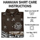 Gift For Father,Gift For Grandpa,Independence Day,Summer,Icon,Confident - Metal Effect Best Dad Grandpa Ever - Personalized Hawaiian Shirt