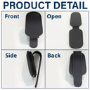 Custom Photo Drive Safe Get Home Daddy, Papa, Husband - Personalized Sunglasses Holder For Car Visor