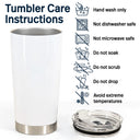Coffee Scrubs And Rubber Gloves - Gift For Nurses - Personalized Custom Tumbler