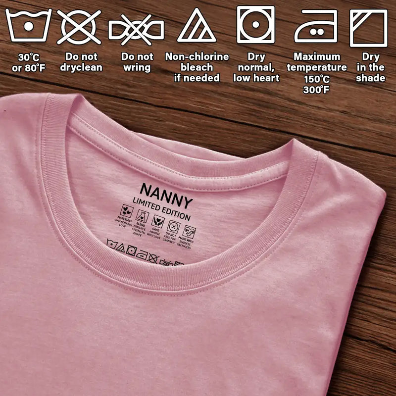 Gift For Father,Gift For Mother,Gift For Women,Gift For Men,Gift For Grandma,Gift For Grandpa - Mom Care Label - Personalized T Shirt